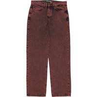 Jeans Uomo Loose Denim Pants Brick