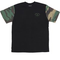 Men's Washed Camo Tee Black T-Shirt