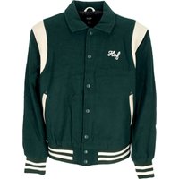College Man Song Varsity Jacket Hunter Green