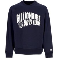 Felpa Leggera Girocollo Uomo Arch Logo Crewneck Navy
