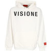 Felpa Leggera Cappuccio Uomo Mermaid Hoodie Off White