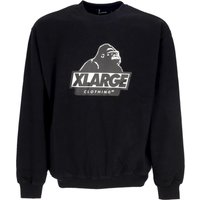 Felpa Leggera Girocollo Uomo Slanted Og Crewneck Black