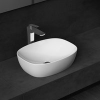 Counter Top Compact Rectangular Bathroom Sink 495 x 380mm | Brussel 336