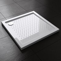 4A01W 900x900x40 mm AR - Square Acrylic Tray Gripy Non Slip (LUCIA)