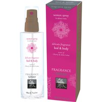 Parfum de lit et de corps de phéromone pour femmes - cerise et lotus blanc