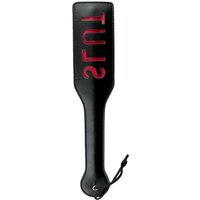 Easytoys Fetish - Batte noire en cuire - Slut