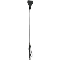 EasyToys - Fetish Fouet Long en Cuir - Noir
