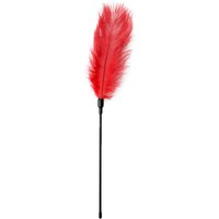 Easytoys Fetish - Fouet à plumes rouge