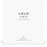 Préservatifs originaux LELO HEX - 36 préservatifs