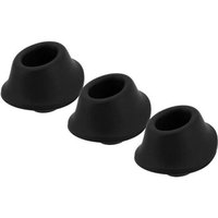 Embouts de rechange pour le Womanizer Premium - Taille M - Noir - 3 Pièces