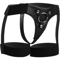 Porte-jarretelles avec harnais strap-on Bardot