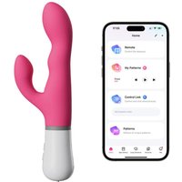 Lovense - Vibromasseur point G avec appli connectée "Nora" - Rose