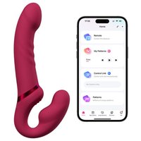 Lovense - Lapis Gode Ceinture Sans Bretelles - Rose