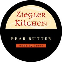 custom circle labels - gold and red - 23rd avenue (set of 250)