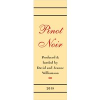 tall custom labels - gold and red - allegro (set of 14)
