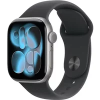 Apple Watch Series 11 GPS 42mm Cassa Alluminio Grigio Siderale con Sport Band Nero - S/M