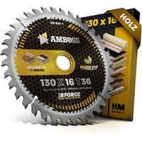HM Kreissägeblatt - 130 x 2.2/1.6 x 16 Z36 WZ