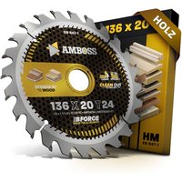 HM Kreissägeblatt - 136 x 1.5/1.0 x 20 Z24 WZ