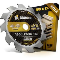 HM Kreissägeblatt - 160 x 1.5/1.0 x 20 Z12 WZ