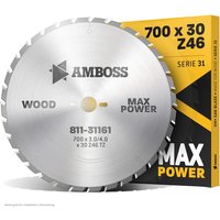 Gemax 25% Rabatt HM Kreissägeblatt 700 x 430 x 30 Z46 TZ jetzt erhältlich