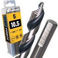 5 x HSS-G STEP Force Metallbohrer DIN 338 - Ø:10.5 mm