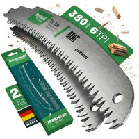2x Bayerwald Werkzeuge Säbelsägeblatt Bent Force curved Länge 380 mm