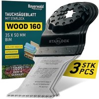 3x Bayerwald SL BiM Tauchsägeblatt 35x50mm