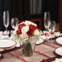 6 Wedding Roses Centerpieces