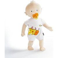 Stoffpuppe Krümel mit Schnuller, 43 cm, 3-teilig