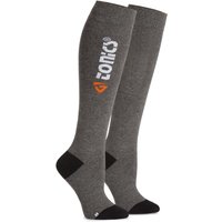 Tonics Kniestrümpfe Unisex - dark grey, Größe 36-41