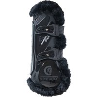 Kentucky Horsewear Lammfell Gamaschen Bamboo Elastik