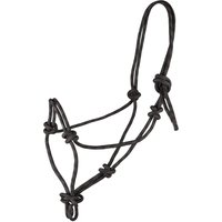 Waldhausen Knotenhalfter - schwarz/braun, Größe Pony