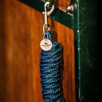 Horseware Signature Strick mit Karabinerhaken - navy/hunter green