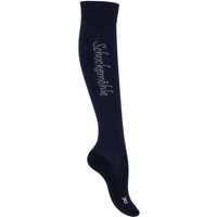 Schockemöhle Glamour Functional Socks Style Kniestrümpfe - dark navy