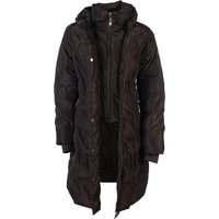 HKM Steppmantel Livigno Damen - dunkelbraun, Größe L