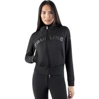 Equiline Gur Sweatjacke Damen - schwarz, Größe L