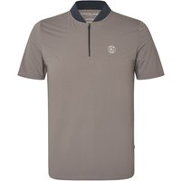 Kingsland KLLiam Herren-Trainingsshirt mit kurzen Ärmeln - brown iron, Größe XS