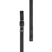 Stübben Steigbügelriemen Mono de Luxe Breite 1 Zoll - black, Größe M (68 cm)