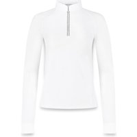 Kentucky Horsewear Turniershirt Classic Damen Glitzer Reisverschluss Lange Ärmeln