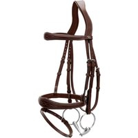 Dyon Anatomische Trense mit kombiniertem Reithalfter US Collection