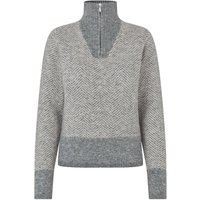 Kingsland KLAudrey Strickpullover mit Reißverschlußkragen Damen