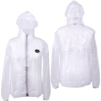 QHP Regenjacke unisex Erwachsene - transparent, Größe L