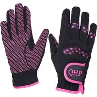 QHP Multi Star Handschuhe Junior - schwarz, Größe 2