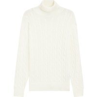 BOSS Equestrian HW 2026 Jordan Rollkragenpullover Herren - soft cream, Größe XS