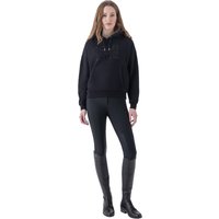 Equiline EQGLAM Oversize Kapuzenpullover Damen - black, Größe XS