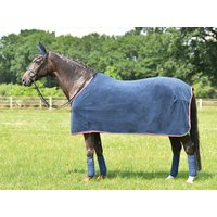 Busse Abschwitzdecke WAVE - navy | white | red, Größe 125