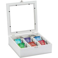 Relaxdays Wooden tea box