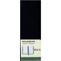 Moleskine Weekly Horizontal Diary/Planner 2024/25 Hardcover 18 Months black
