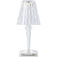 Kartell LED battery table lamp Battery transparent IP54