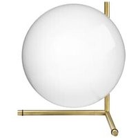 FLOS IC T2 table lamp brushed brass